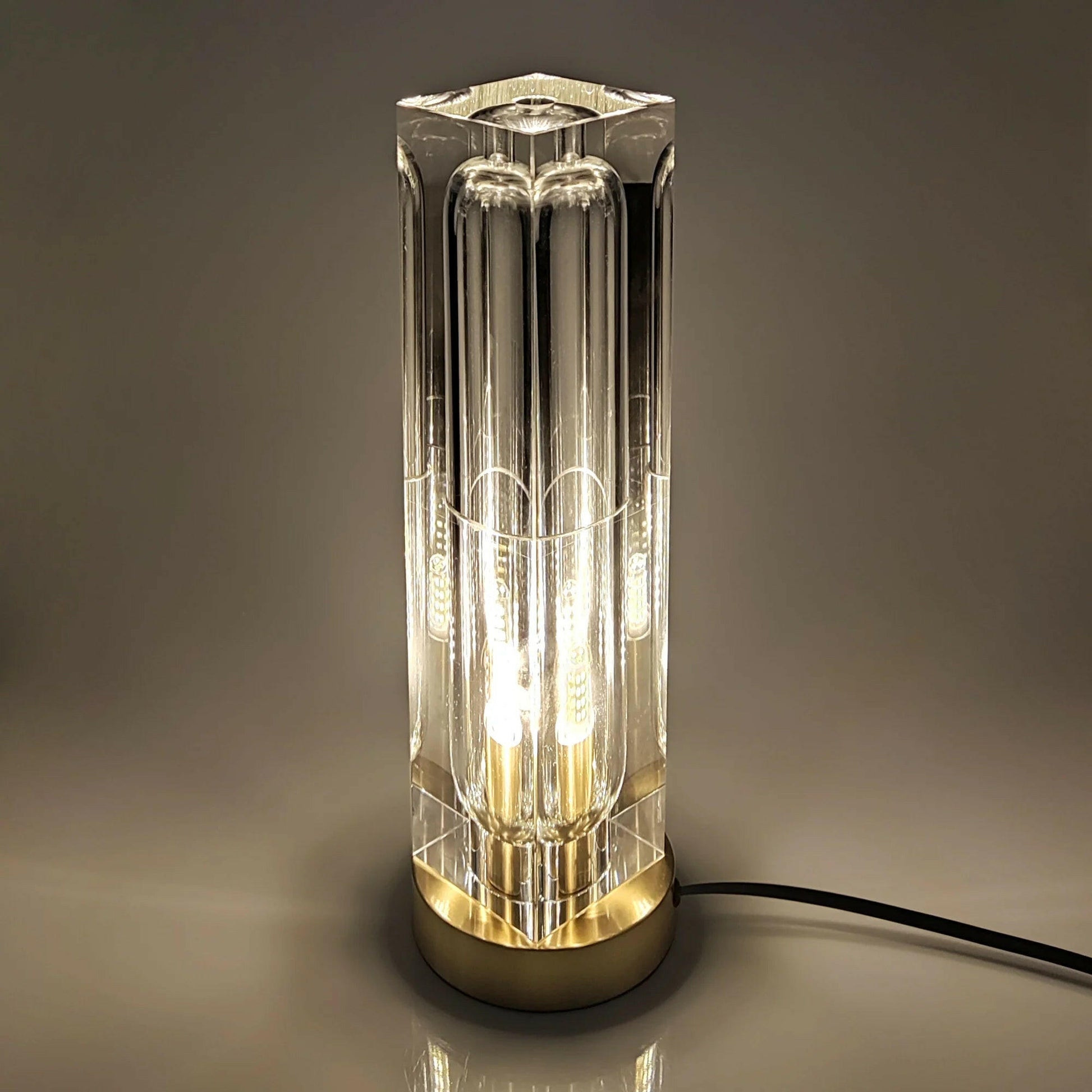 Crystal Bedside Table Lamp