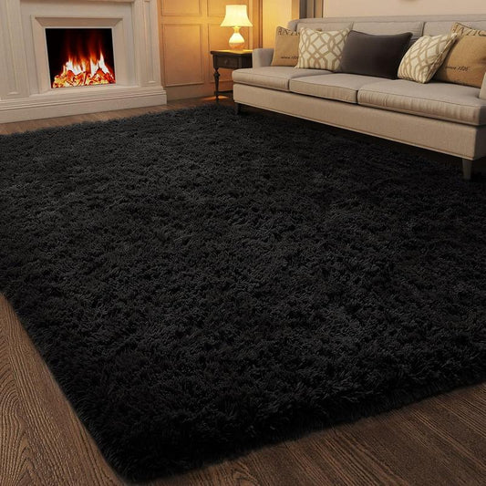 Transform your space with our Soft & Fluffy Non-Slip Rug! Perfect for your living room, bedroom, or study – a cozy touch and ideal gift for your girlfriend! 💖✨ #HomeDecor #CozyVibes