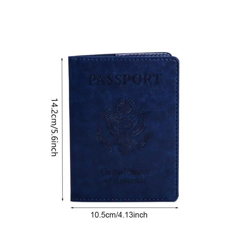 Passport Holder, 1 Count Travel Lightweight Passport Card Case, Protective Cover for Card, Portable ID Card Bag