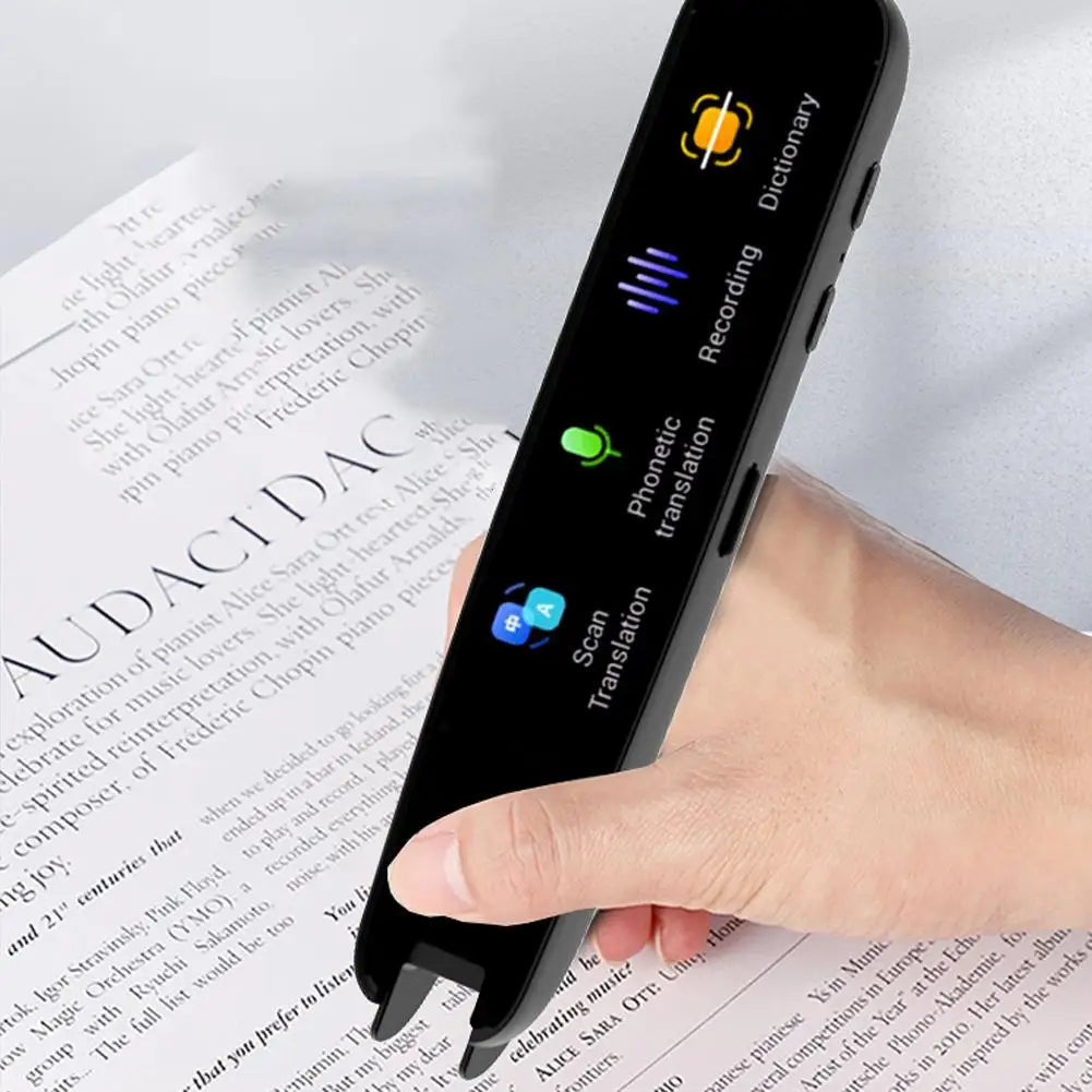 ✍️🔍📶 Scanning Reading Pen Translator | Portable Wi-Fi & Mobile Translation | Smart Scanner with Dictionary & 112-Voice Support